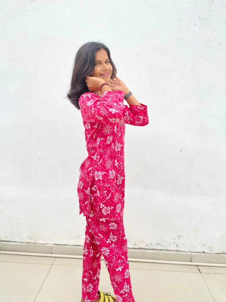 style jaipuri co-ords set